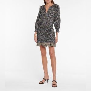 Veronica Beard Karlina Paisley Mini Dress, sz 12